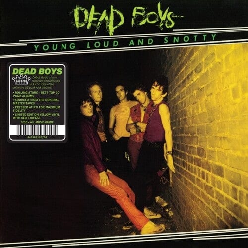 Revolver Music > Vinyl Records Dead Boys - Young, Loud & Snotty 843563142363 JKPO680.1
