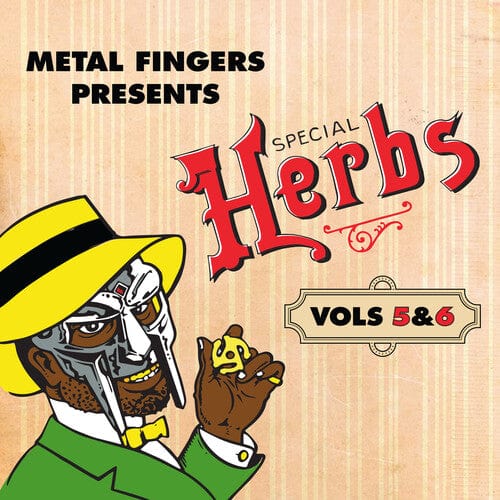 Rhymesayers Music > Compact Discs MF Doom - Metal Fingers Presents: Special Herbs Vol. 5 & 6 - Red (Colored Vinyl, Red) 826257038418 RYMS384C1.1