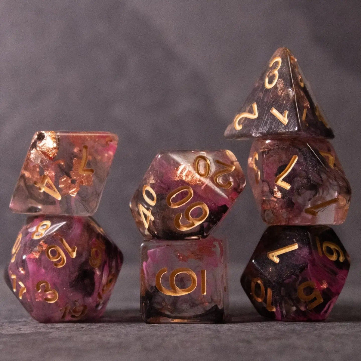 Riftgate Dice > Other Dice Riftgate: Dice Set - Cursed Treasure 31905788 RE-SWIRL-PBG