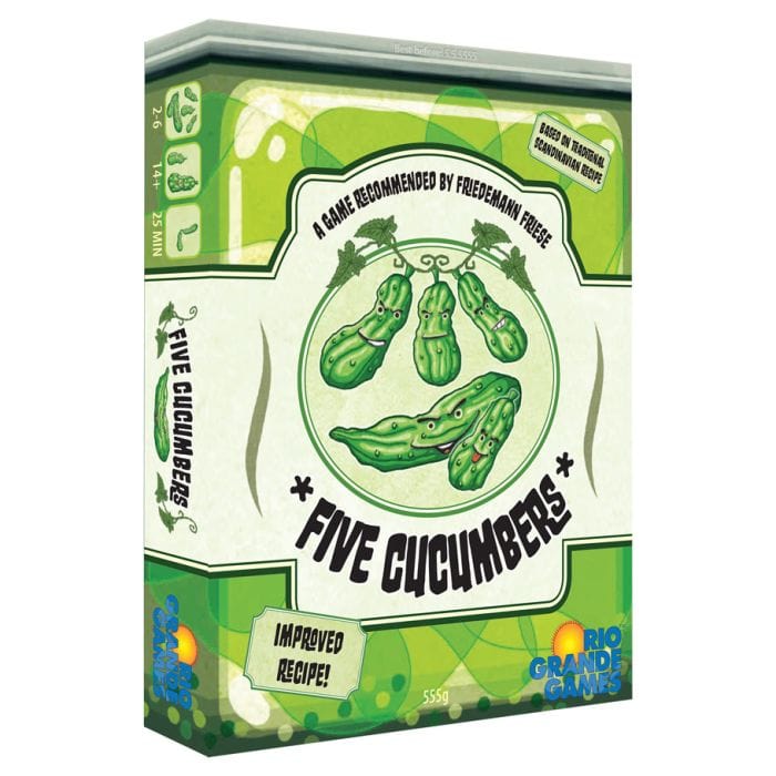 Rio Grande Games Board Games > Card Games Five Cucumbers 655132006774 RIO677