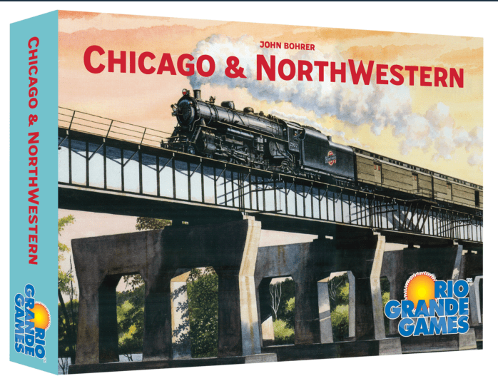 Rio Grande Games Board Games Chicago & Northwestern 655132006637 RGG 663