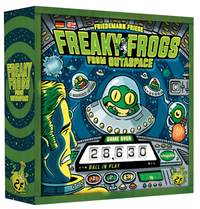 Rio Grande Games Board Games > Small Box Games Freaky Frogs From Outaspace 655132006552 RGG 655