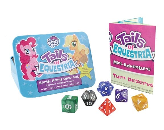 River Horse Tabletop Games > Role-Playing Games > Accessories My Little Pony: Tails of Equestria RPG Earth Pony Dice Set 841822102080 RHL 440304