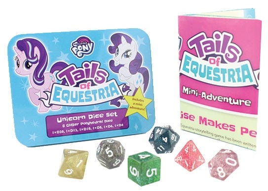 River Horse Tabletop Games > Role-Playing Games > Accessories My Little Pony: Tails of Equestria RPG Unicorn Dice Set 841822102103 RHL 440306