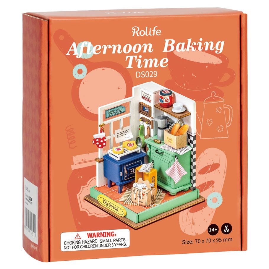 Robotime Model Kits > Other Model Kits Afternoon Baking Time 6946785118513 ROEDS029