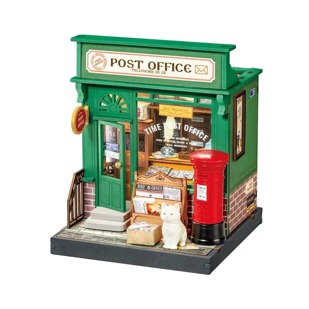 Robotime Model Kits > Other Model Kits Century Post Office Rolife Diy Mini Miniature House 810101581540 DS037