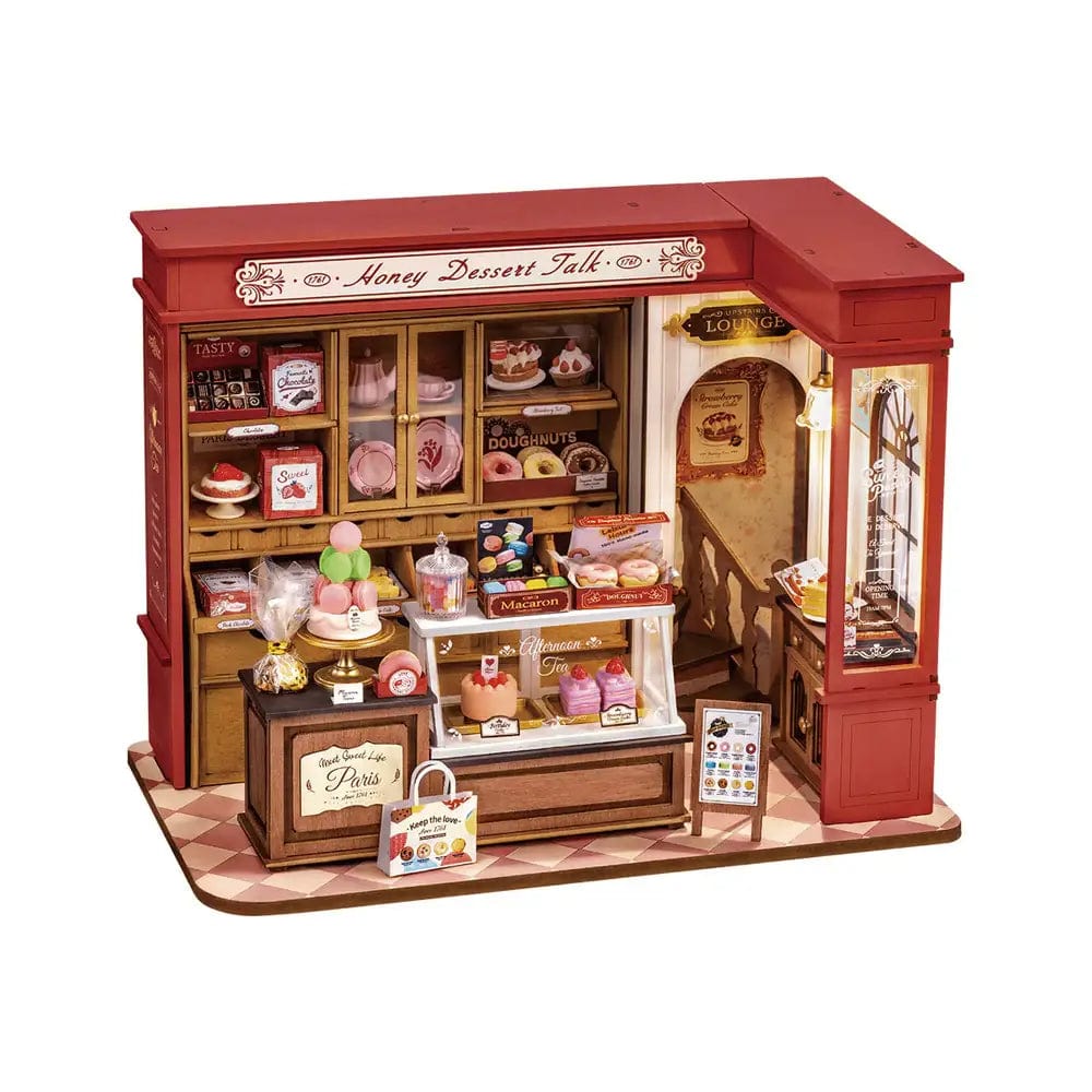Robotime Model Kits > Other Model Kits Honey Dessert Talk Rolife Diy Miniature House Crafts 810101581533 DG168
