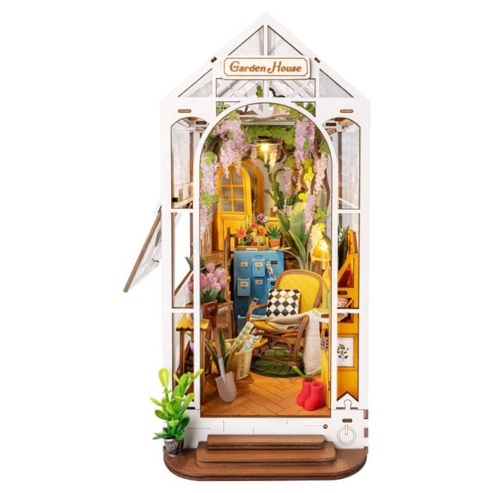 Robotime Puzzles > 3D Puzzles DIY Book Nook: Garden House 6946785119145 ROETGB06