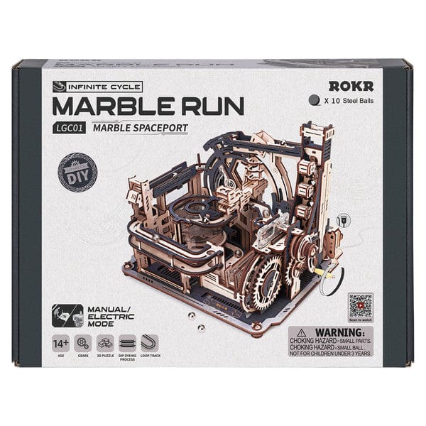 Robotime Puzzles > 3D Puzzles ROKR: Marble Run - Marble Spaceport 6946785120547 ROELGC01