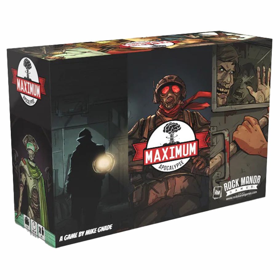 Rock Manor Games Board Games Maximum Apocalypse 2nd Edition 691835199306 RMA213