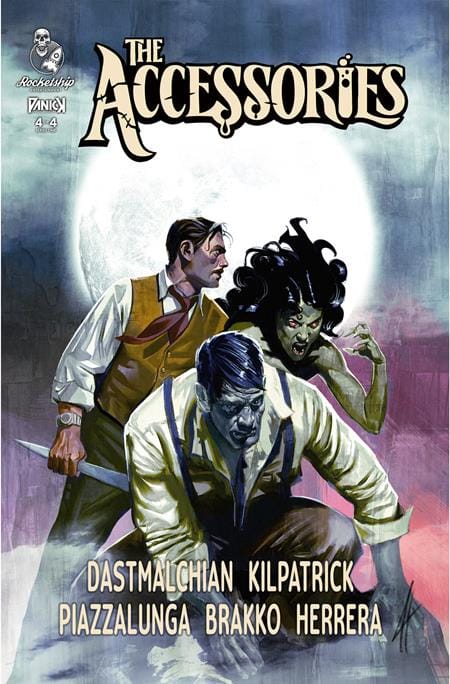 Rocketship Entertainment Comic Books > Incentives ACCESSORIES #4 (OF 4) CVR C INC 1:15 JOEL HERRERA MOVIE MONSTER HOMAGE VAR (MR) (Release Date: 11/25/2026) 78836284965800431 0926RE1109