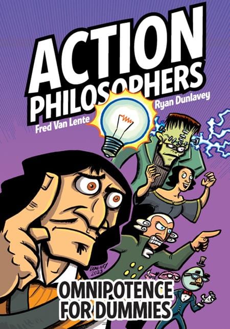 Rocketship Entertainment Graphic Novel ACTION PHILOSOPHERS OMNIPOTENCE FOR DUMMIES TP 9781962298131 0325RE591