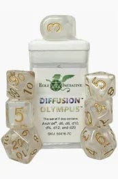 Role 4 Initiative Dice > Role 4 Initiative Polyhedral Dice: Diffusion Olumpus - Set of 15 642896821149 R4I 50416-FC