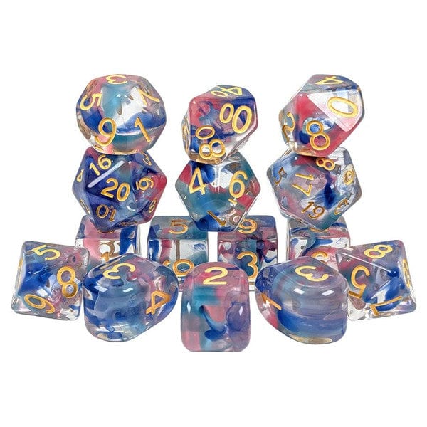 Role 4 Initiative Dice > Role 4 Initiative Role 4 Initiative: 15-Dice Set - Coral Reef 642896814547 R4I50545-FC