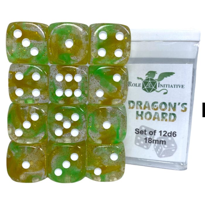 Role 4 Initiative Dice > Role 4 Initiative Role 4 Initiative: Dice Set - Diffusion Dragon's Hoard (12d6) 642896839663 R4I 50505-12P