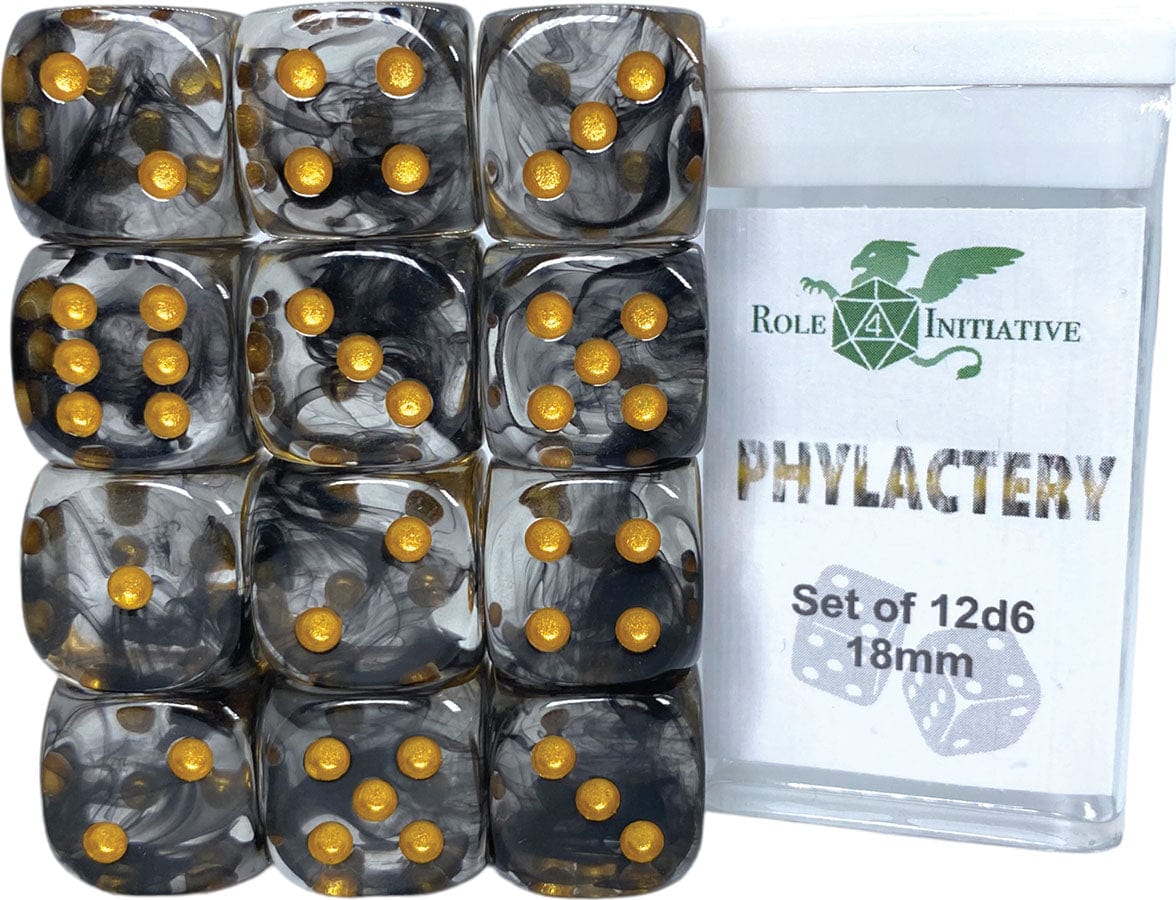 Role 4 Initiative Dice > Role 4 Initiative Role 4 Initiative: Dice Set - Diffusion Phylactery (12d6) 642896839373 R4I 50417-12P