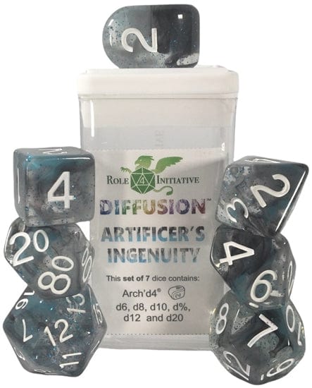 Role 4 Initiative Dice > Role 4 Initiative Role 4 Initiative: Polyhedral Dice 7ct - Artificer's Ingenuity 642896819139 R4I 50541-7C