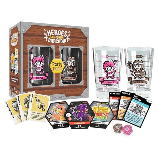 Rollacrit Corp Board Games > Party Games > Expansions Heroes of Barcadia: Party Pack Expansion 850036587125 RACHOBADDPPRE