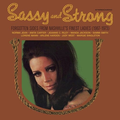 SASSY & STRONG: FORGOTTEN SIDES FROM NASHVILLE'S Music > Vinyl Records Sassy & Strong - Indie Exclusive Gold/Black Vinyl 934334409553 IRMO126.1