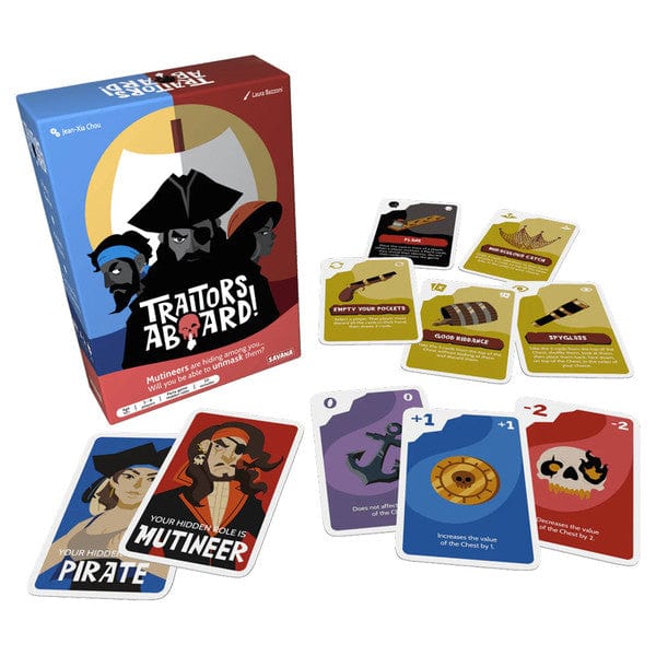 SAVANA Board Games > Card Games Traitors Aboard 3770017333169 SVATABENG