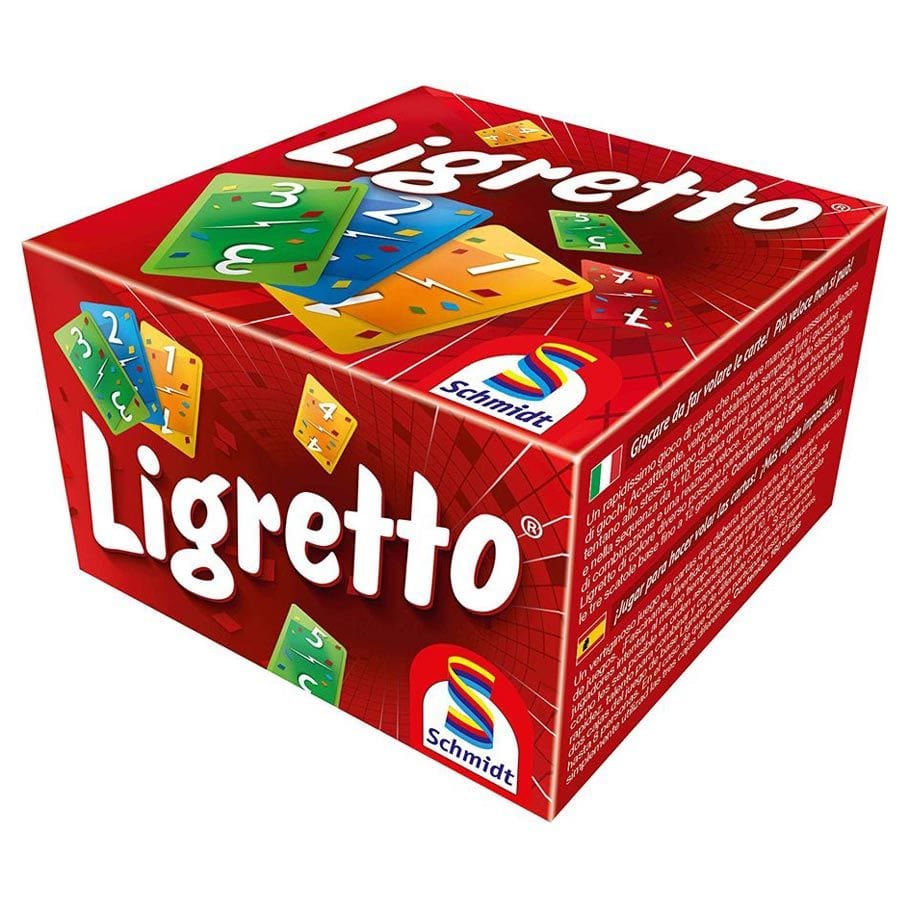 Schmidt Spiele Tabletop Games > Small Box Games Ligretto Red 4001504013073 SCH01307
