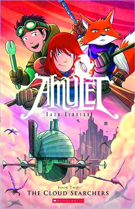 Scholastic Graphic Novel AMULET TP VOL 03 THE CLOUD SEARCHERS 9780545208857 0725SH745