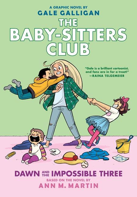 Scholastic Graphic Novel > Kids BABY SITTERS CLUB TP VOL 05 DAWN AND THE IMPOSSIBLE THREE 9781338888270 0625SH645