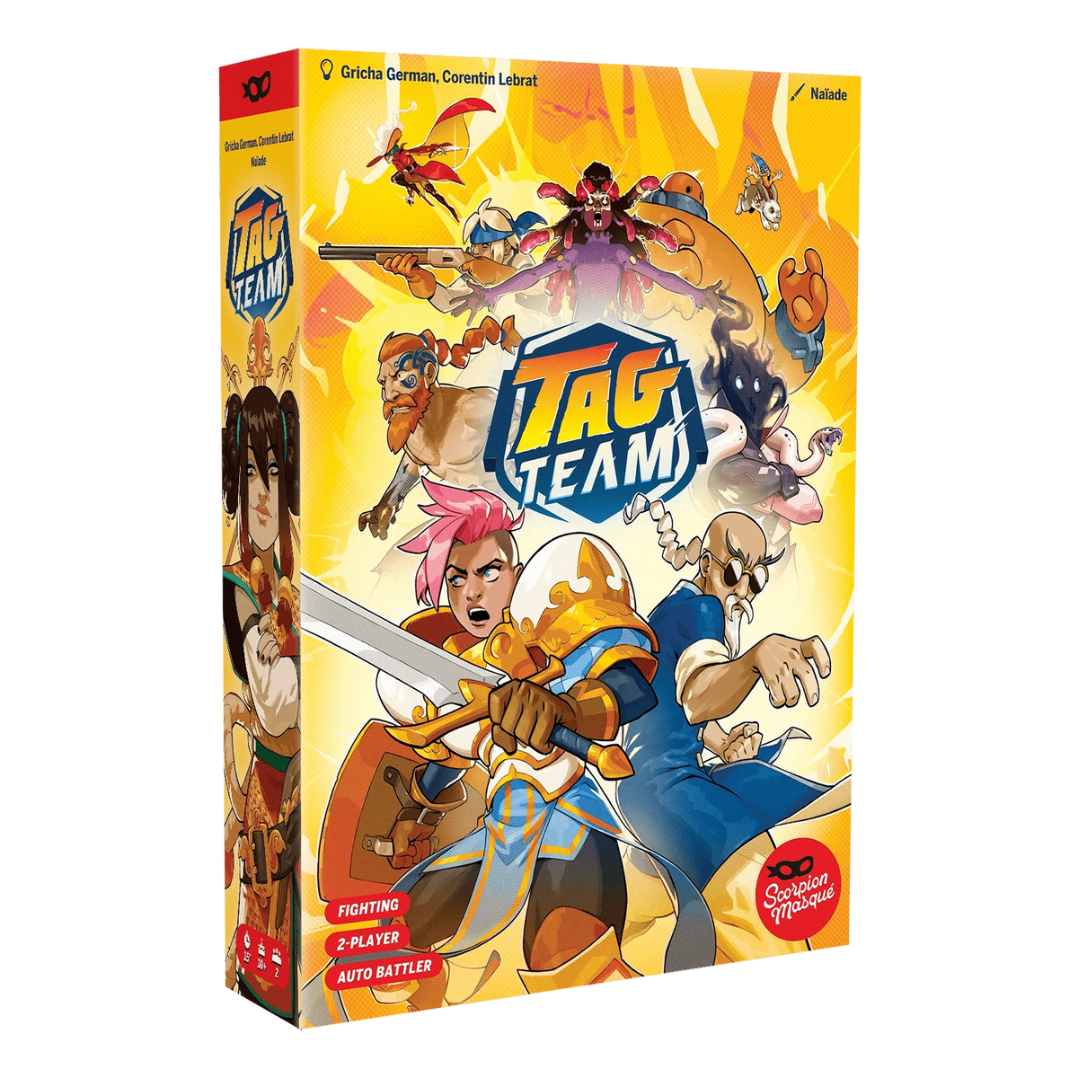 Scorpion Masque Board Games Tag Team 807658001683 LESTT01