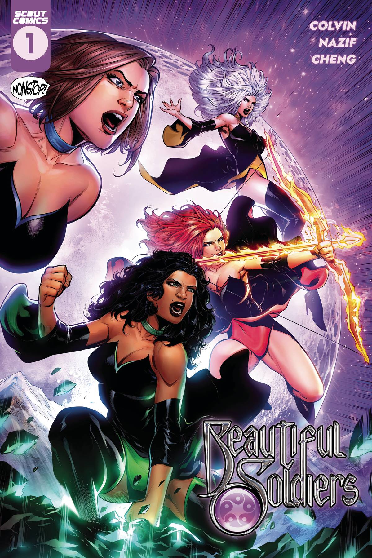 Scout Comics Comic Books BEAUTIFUL SOLDIER #1 CVR A IWAN NAZIF 02221171421700111 JUL231944