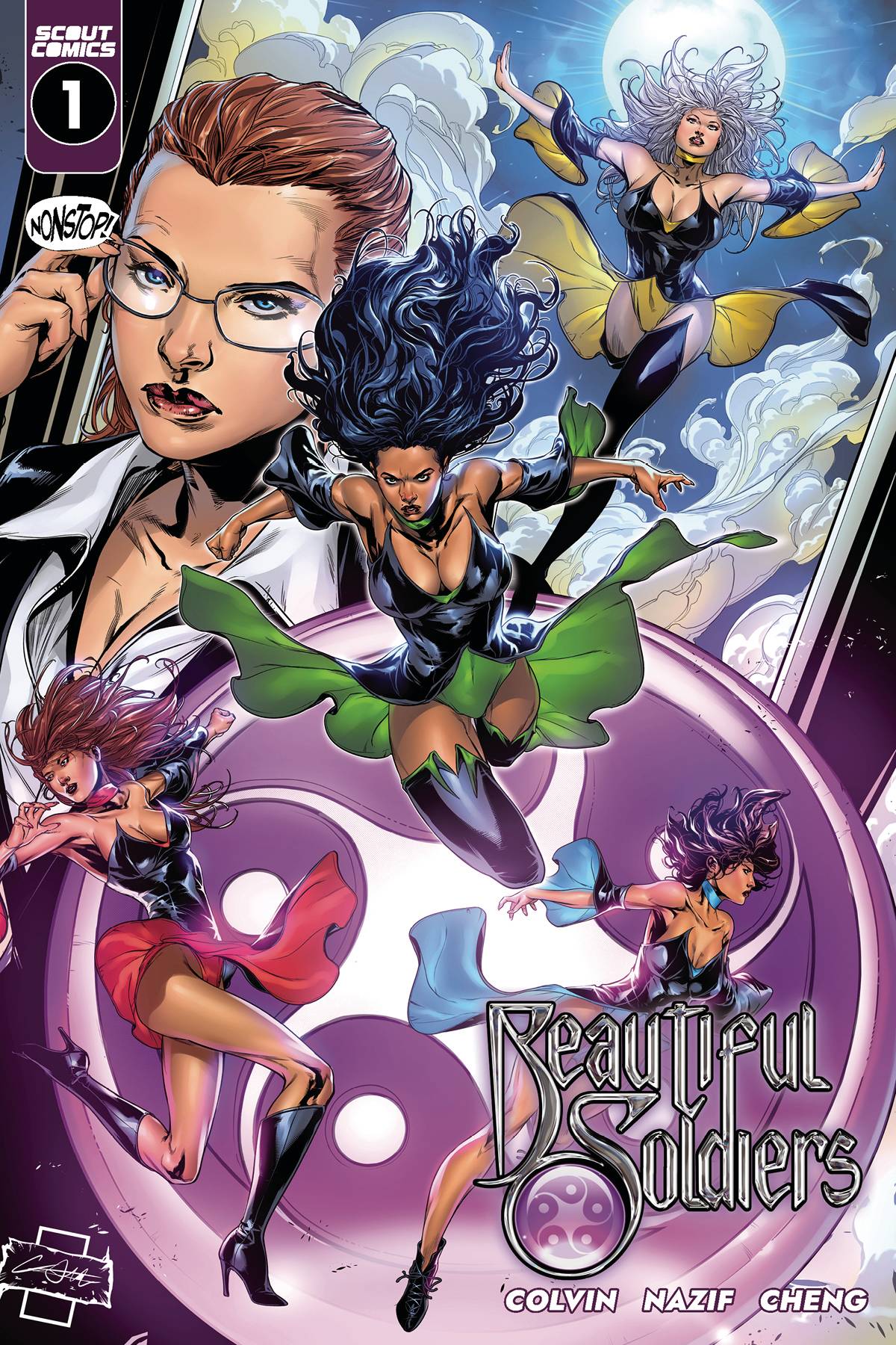 Scout Comics Comic Books BEAUTIFUL SOLDIER #1 CVR B IWAN NAZIF 02221171421700121 JUL231945