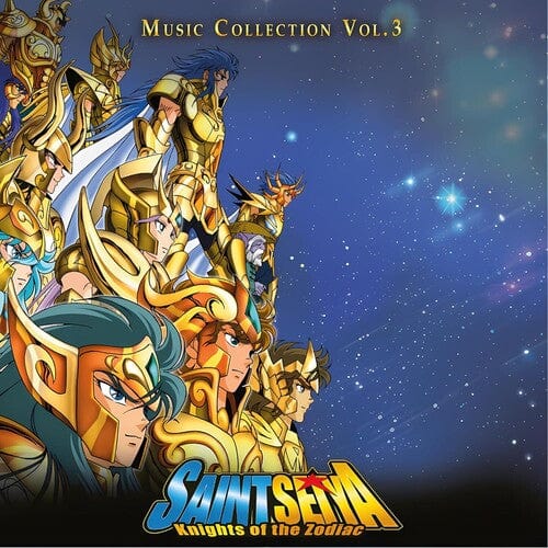 Seiji Yokoyama Music > Vinyl Records Seiji Yokoyama - Saint Seiya Vol.3 (Original Soundtrack) (Colored Vinyl, Blue, Limited Edition) 3701627800475 MCQI12825.1