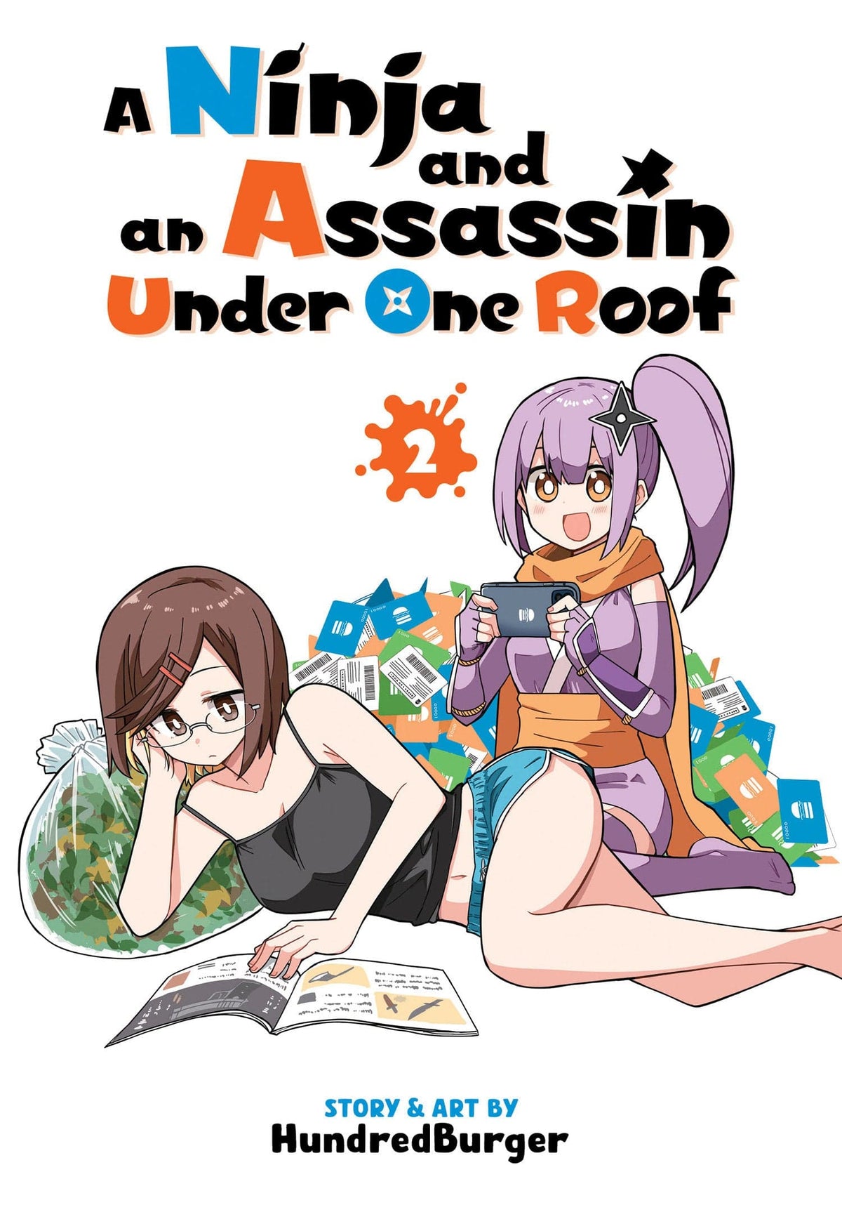 Seven Seas Entertainment Manga A Ninja and an Assassin Under One Roof Vol. 2 9798895619384 PRH-9798895619384