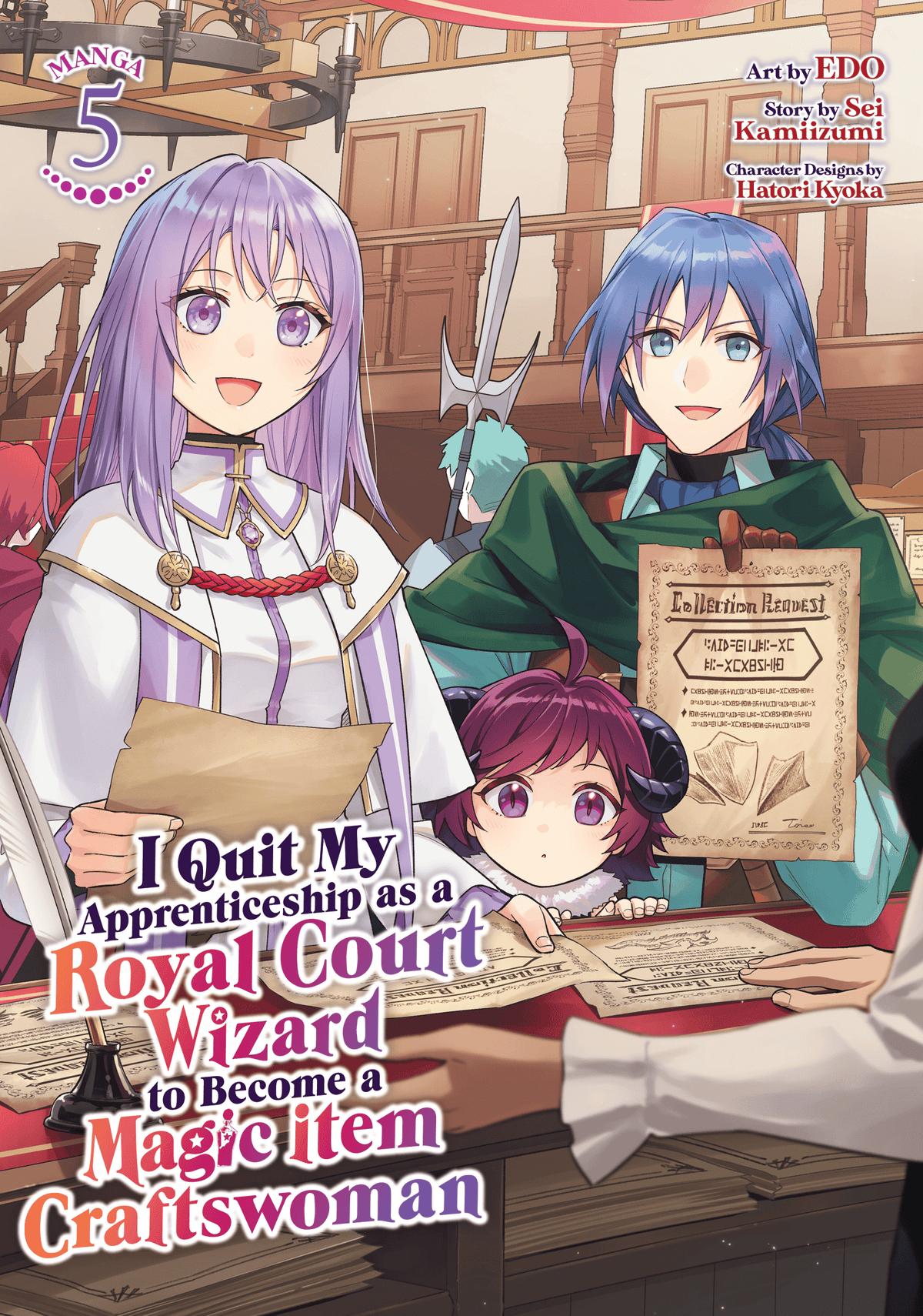 Seven Seas Entertainment Manga I Quit My Apprenticeship as a Royal Court Wizard to Become a Magic Item Craftswoman (Manga) Vol. 5 9798895619346 PRH-9798895619346