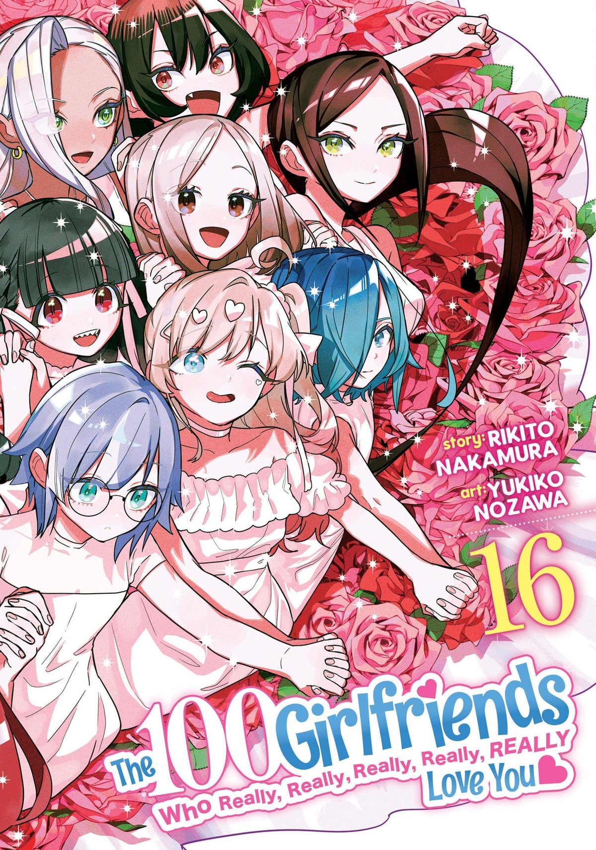 Seven Seas Entertainment Manga The 100 Girlfriends Who Really, Really, Really, Really, Really Love You Vol. 16 9798893737462 PRH-9798893737462