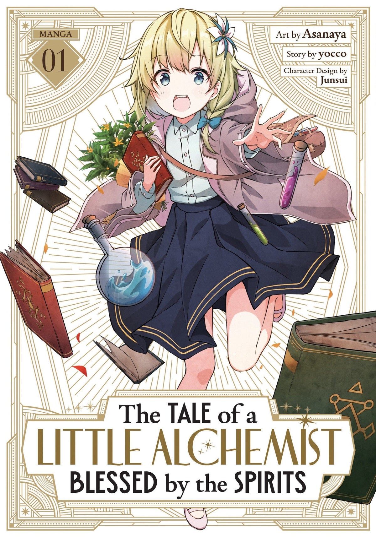 Seven Seas Entertainment Manga The Tale of a Little Alchemist Blessed by the Spirits (Manga) Vol. 1 9798895619438 PRH-9798895619438