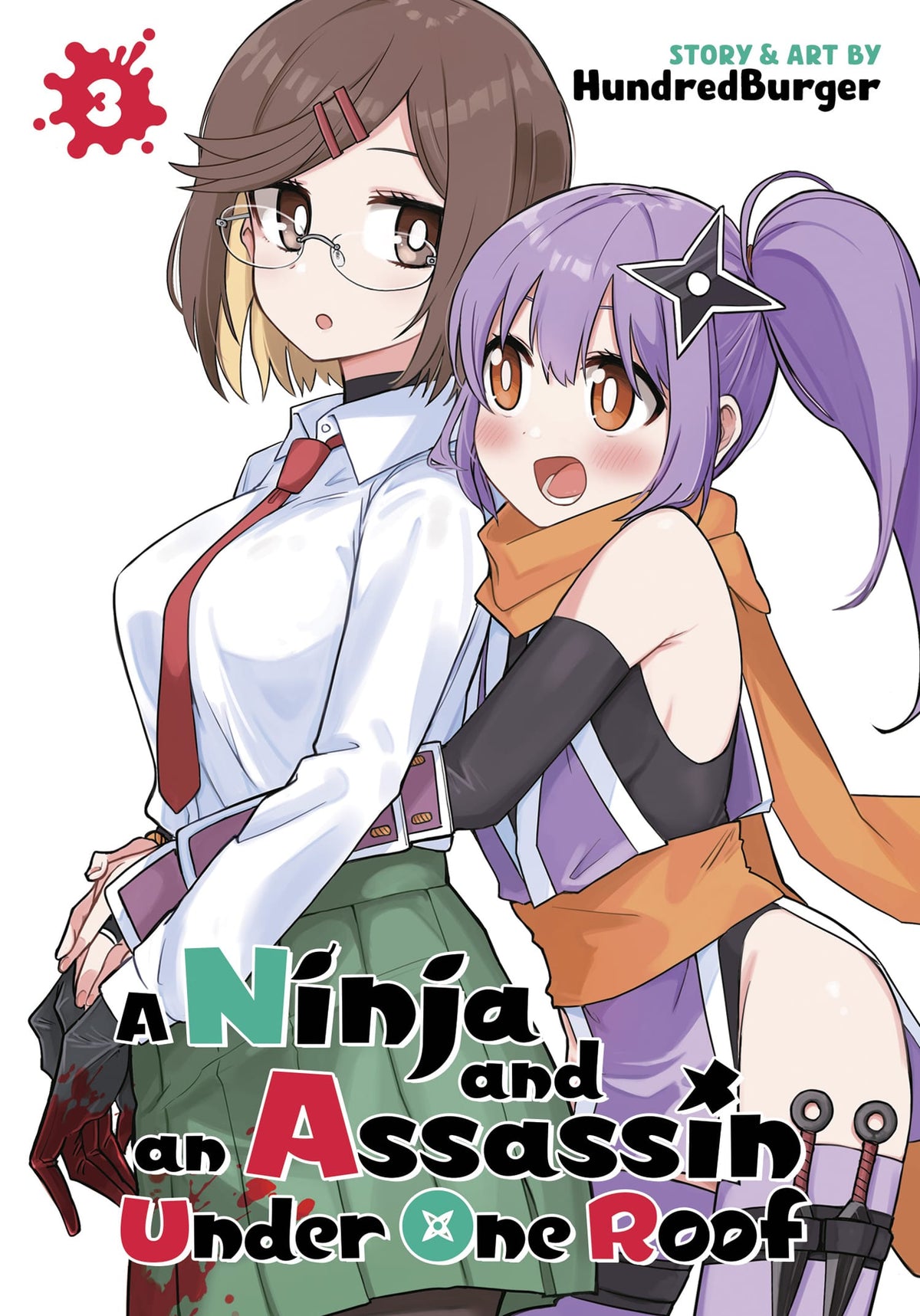 Seven Seas Manga A Ninja and an Assassin Under One Roof Vol. 3 9798895619391 PRH-9798895619391