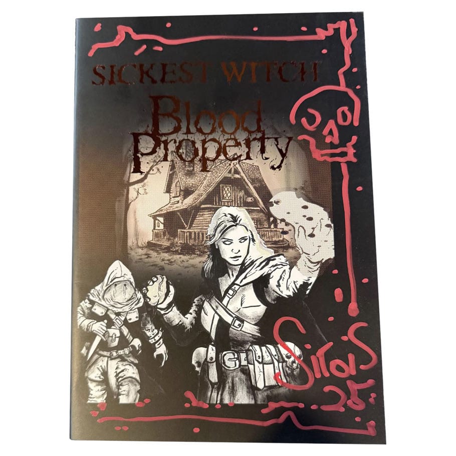 Severed Books Books > Zines > RPG Sickest Witch: Blood Property Adventure Zine 9798998987625 SBXBK028