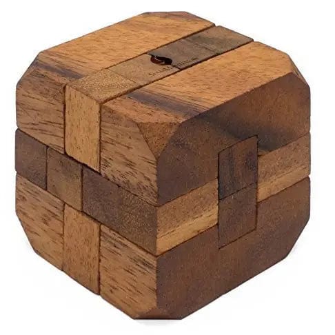 SiamMandalay Puzzles > Hand Puzzles Hidden Passage: Eco Friendly Wooden 3D Brain Teaser Puzzle X001NOA7GF WG-983