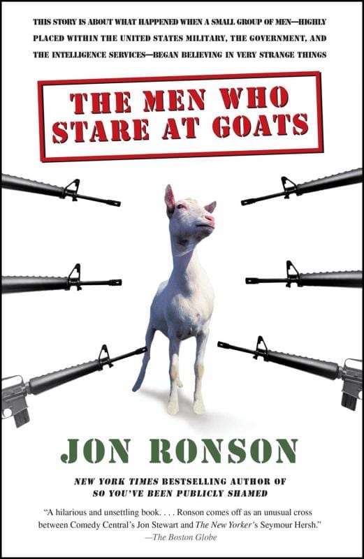 Simon & Schuster Books > True Crime & Conspiracy > Conspiracies The Men Who Stare at Goats - Paperback 9780743270601 MC-41766
