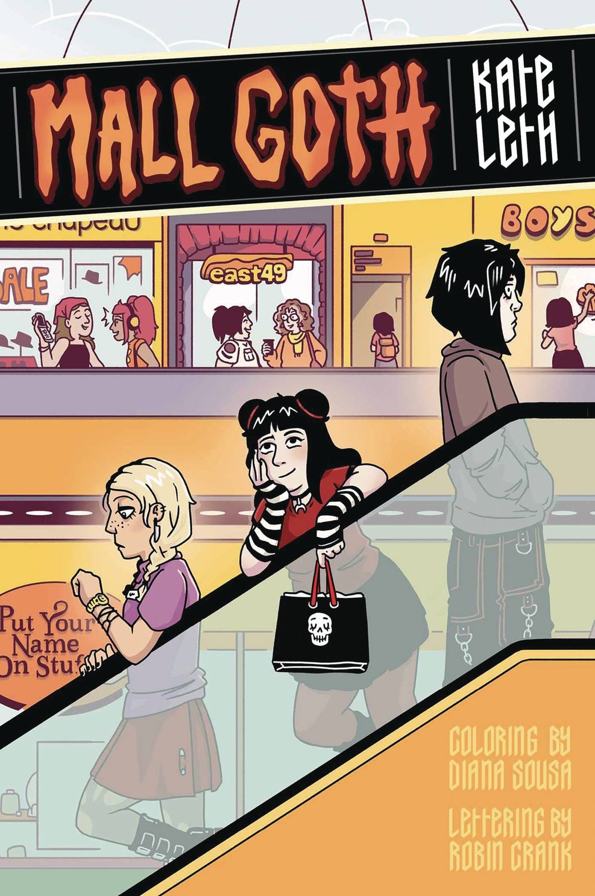 SIMON & SCHUSTER BOOKS YOUNG R Graphic Novel Mall Goth GN 9781534476943 JUL231999