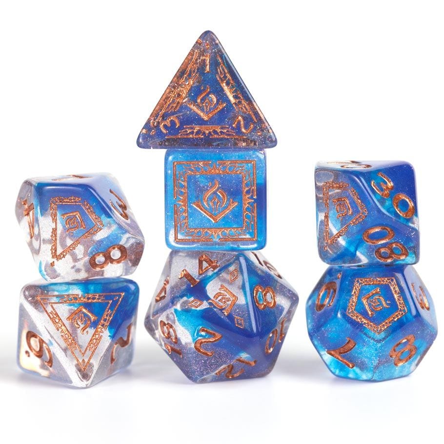Sirius Dice Dice > Other Dice D&D Adventure Dice: Wizard (Blue) 810113710860 SDZ200205