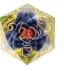 Sirius Dice Dice > Sirius Dice Black Lotus 54mm Spindown D20 810113710396 SDZ 3001-01