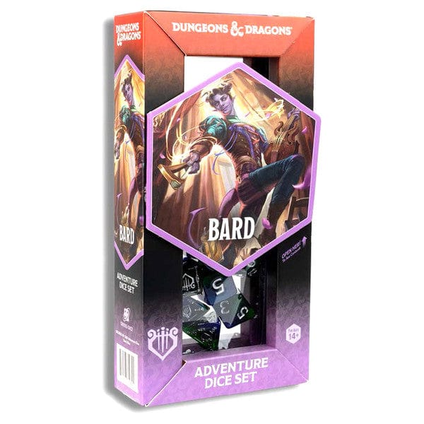 Sirius Dice Dice > Sirius Dice Dungeons & Dragons: Adventure Dice - Bard (Blue) 810113711454 SDZ200209B