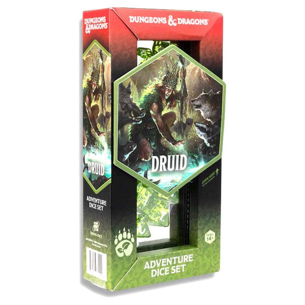 Sirius Dice Dice > Sirius Dice Dungeons & Dragons: Adventure Dice - Druid (Green) 810113711461 SDZ200211B