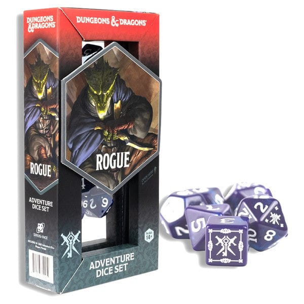 Sirius Dice Dice > Sirius Dice Dungeons & Dragons: Adventure Dice - Rogue (Purple) 810113711515 SDZ200216B