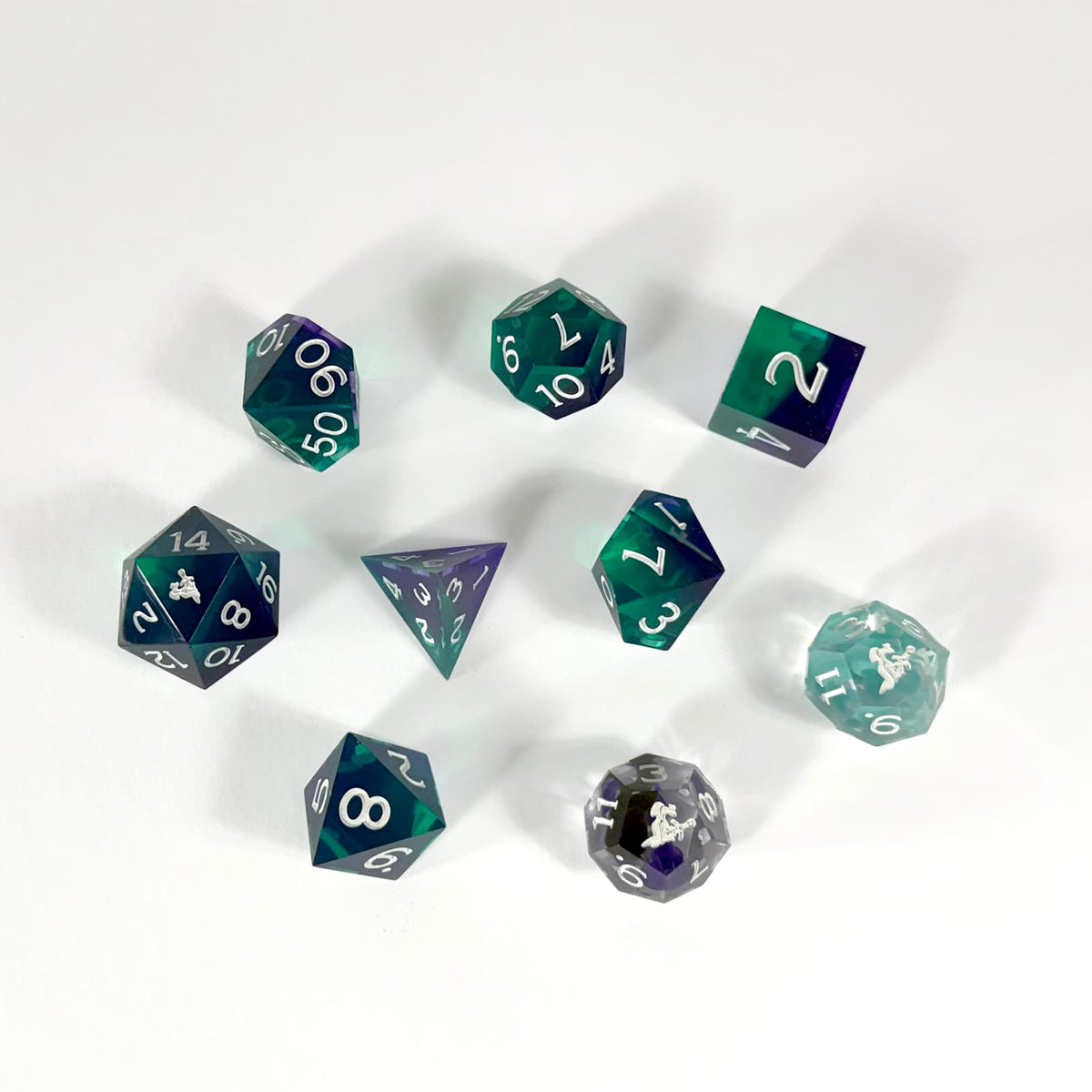 Sirius Dice Dice > Sirius Dice Sirius Dice: Daggerheart Duality Dice - Fate of the Mortal Realms 9ct Set (Sharp-Edged Edition) 810113711751 SDZ4000-02