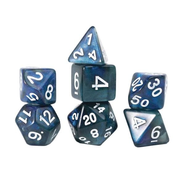 Sirius Dice Dice > Sirius Dice Sirius Dice: RPG Dice 7ct - Treasure Series, Sapphire 810113710426 SDZ 0016-03