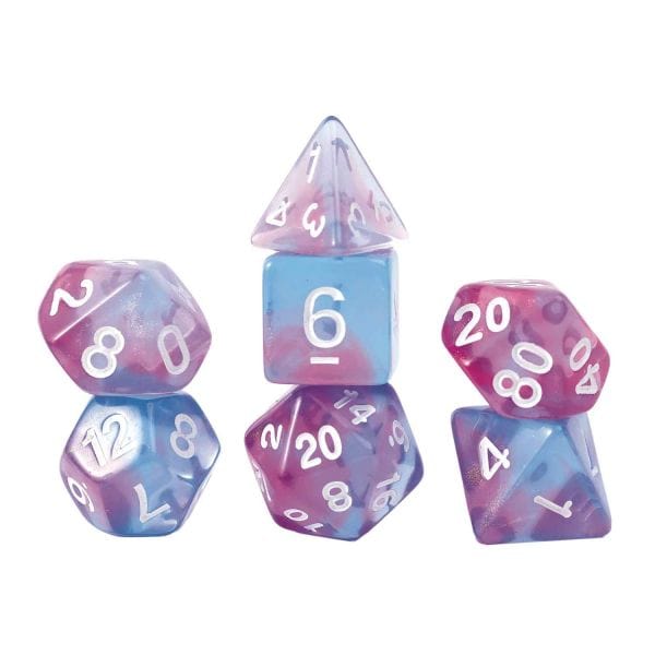 Sirius Dice Dice > Sirius Dice Sirius Dice: RPG Dice Set 7ct - Treasure Series, Opal 810113710402 SDZ 0016-01