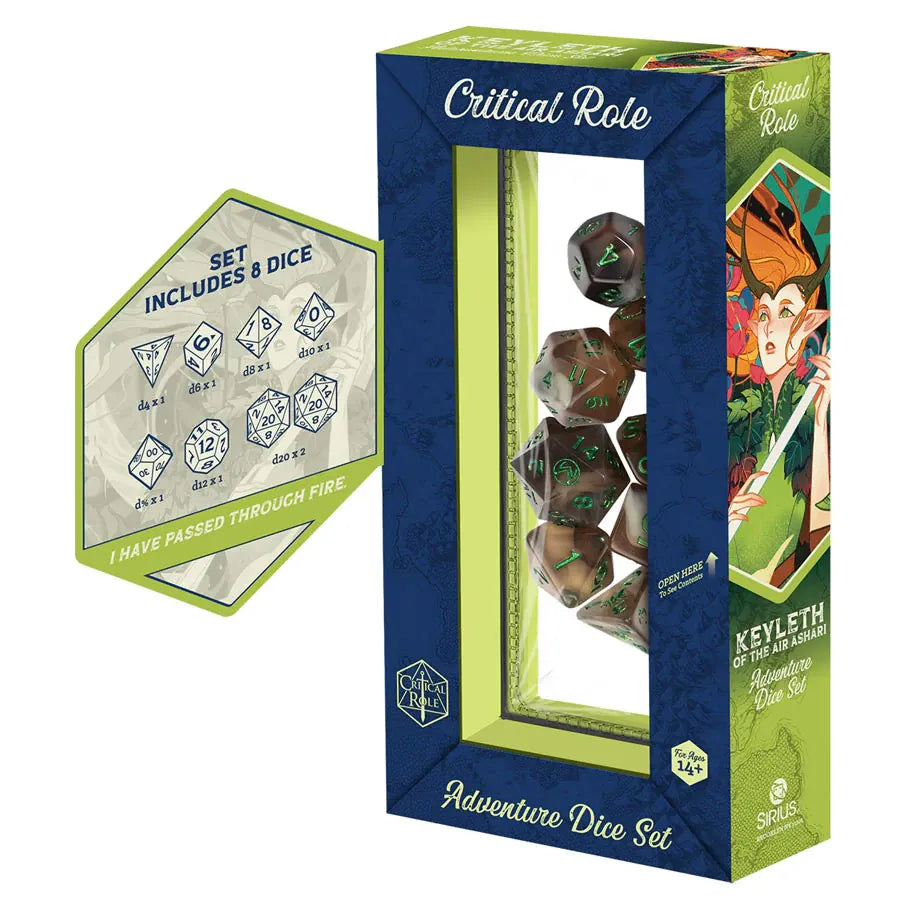 Sirius Dice Dice > Sirius Dice Vox Machina Adventure Dice: 7-Set - Keyleth 810113711911 SDZ400102