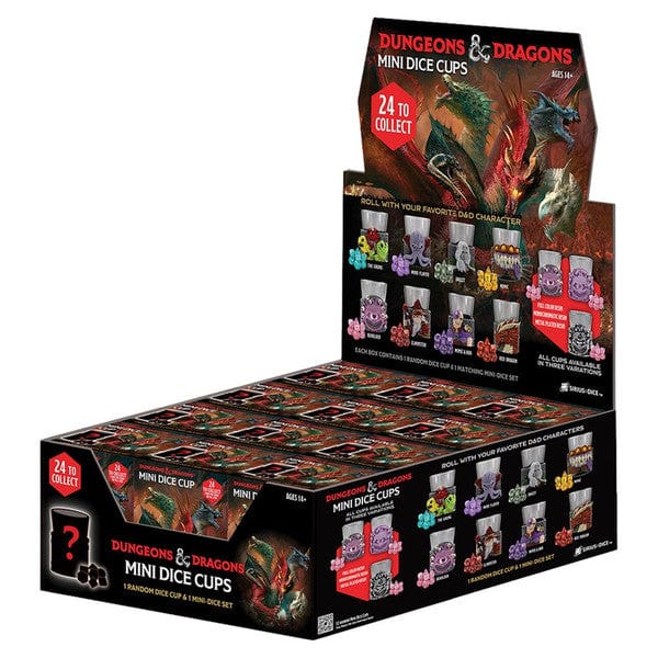 Sirius Dice Game Supplies > Dice Towers/Trays/Cups Dungeons & Dragons Mini Dice Cups Series Two 810113711355 SDZ240501